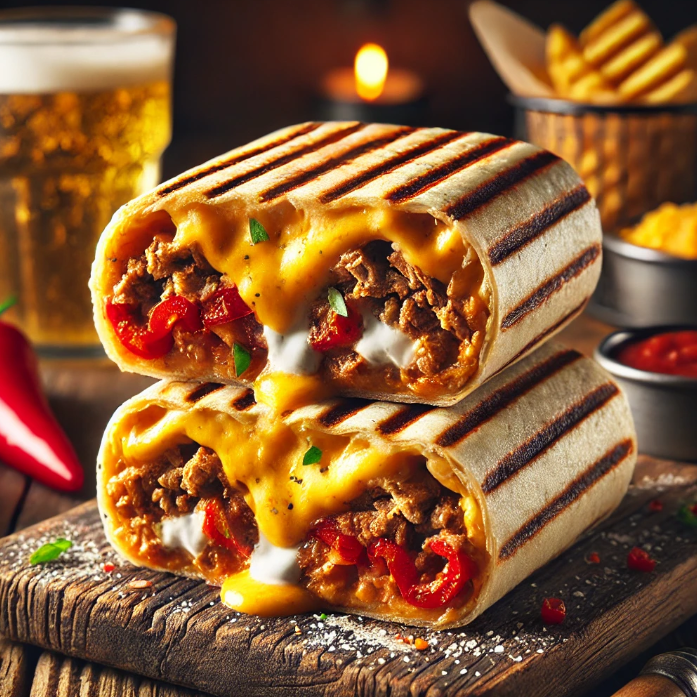 grilled cheese burrito