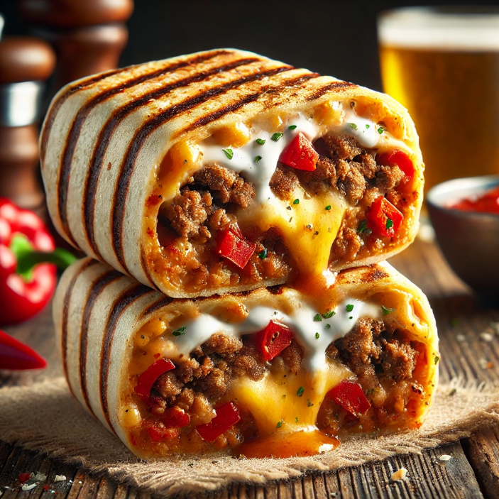 grilled cheese burrito