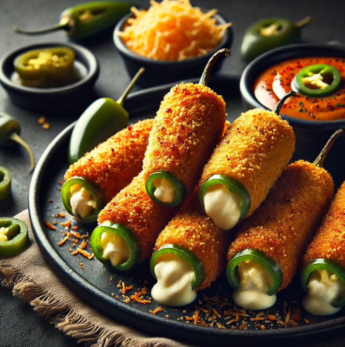 Smoked jalapeno poppers