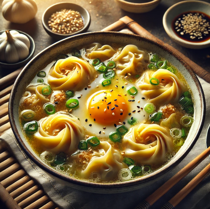 Wonton Egg Drop Soup