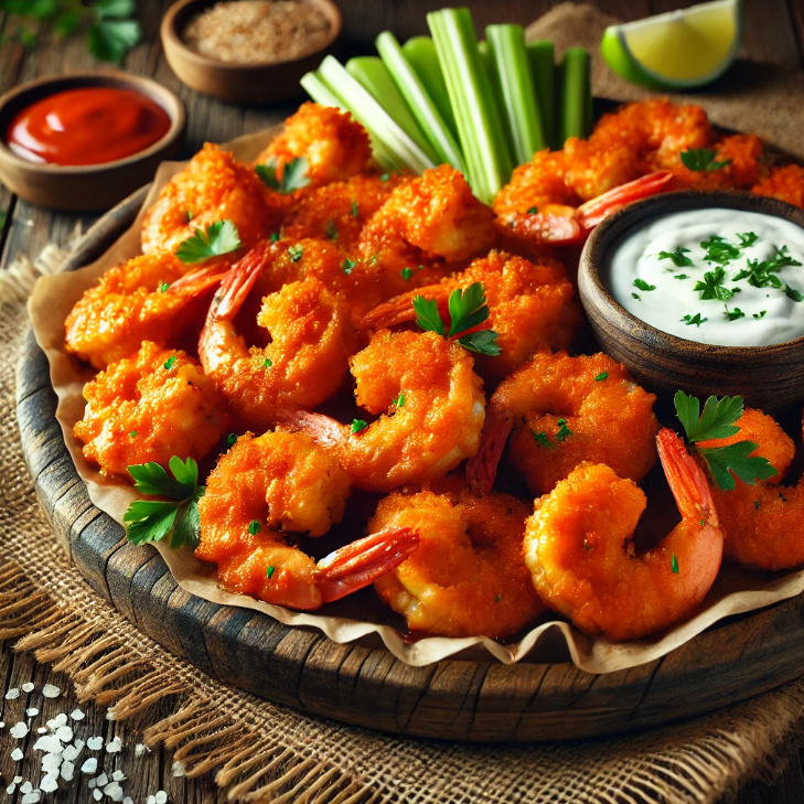 Buffalo Shrimp in an Air Fryer