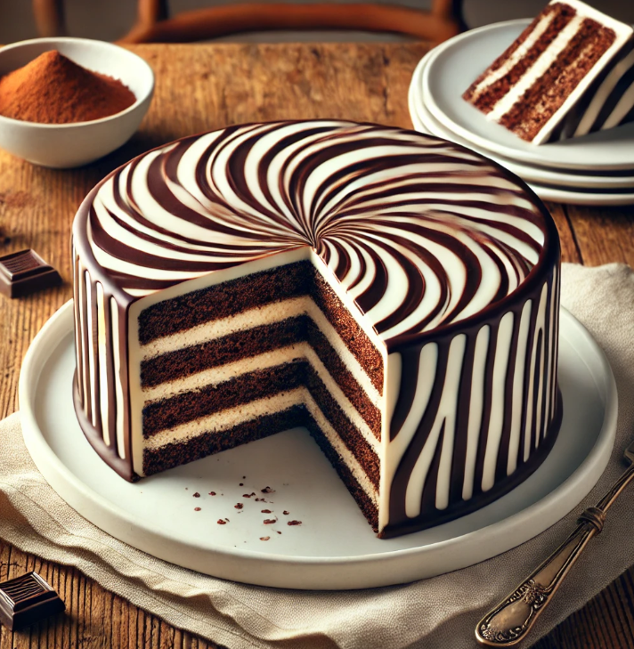 Zebra cake