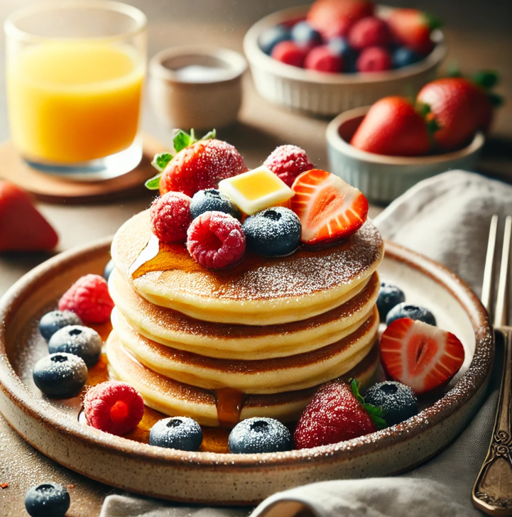 What Are Mini Pancakes Made Of