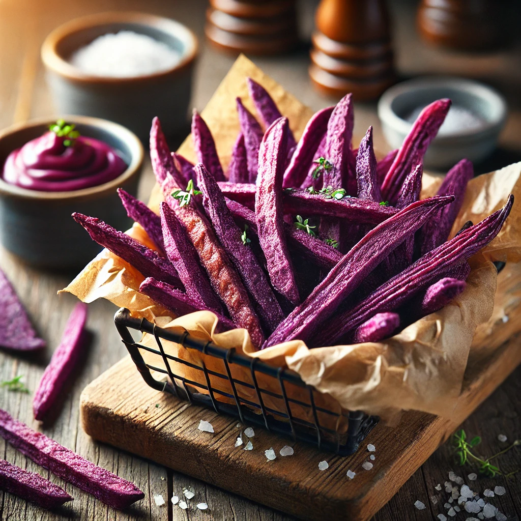 Purple Sweet Potato Fries