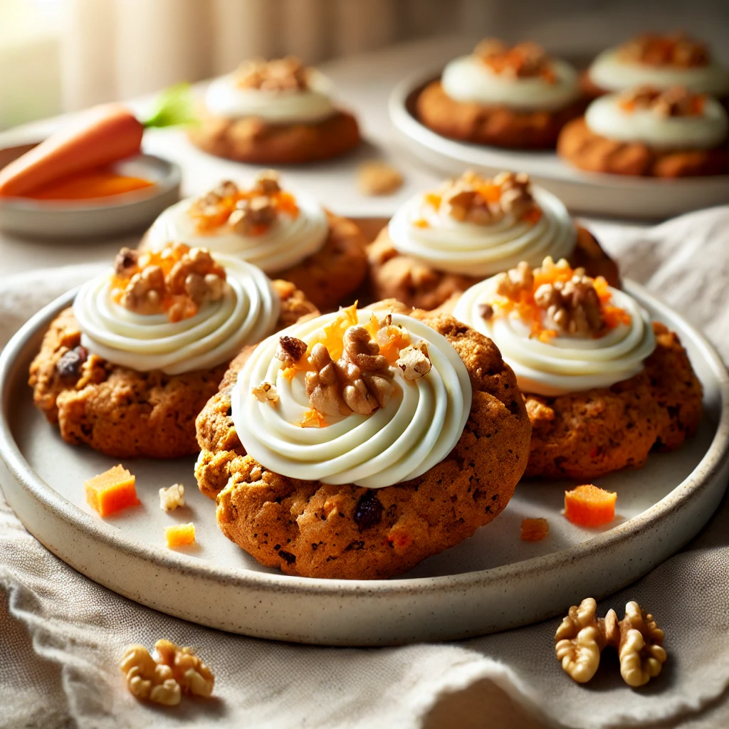 Carrot cake cookies 