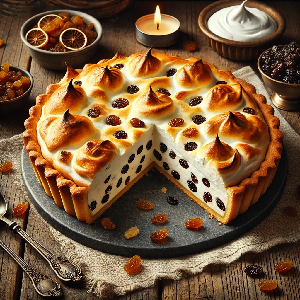 Sour Cream Raisin Pie