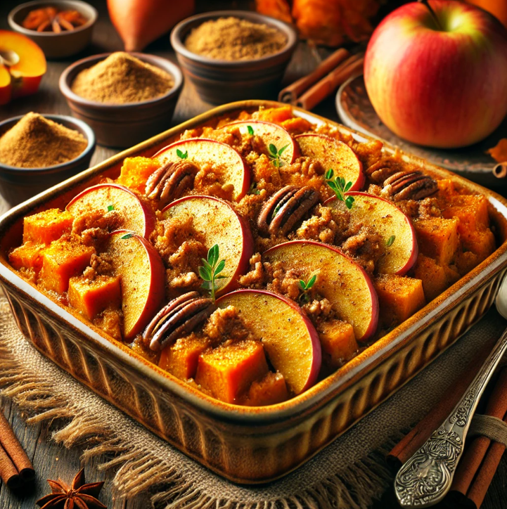 sweet potato and apple casserole