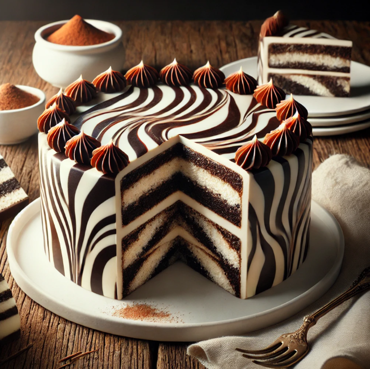 Zebra cake