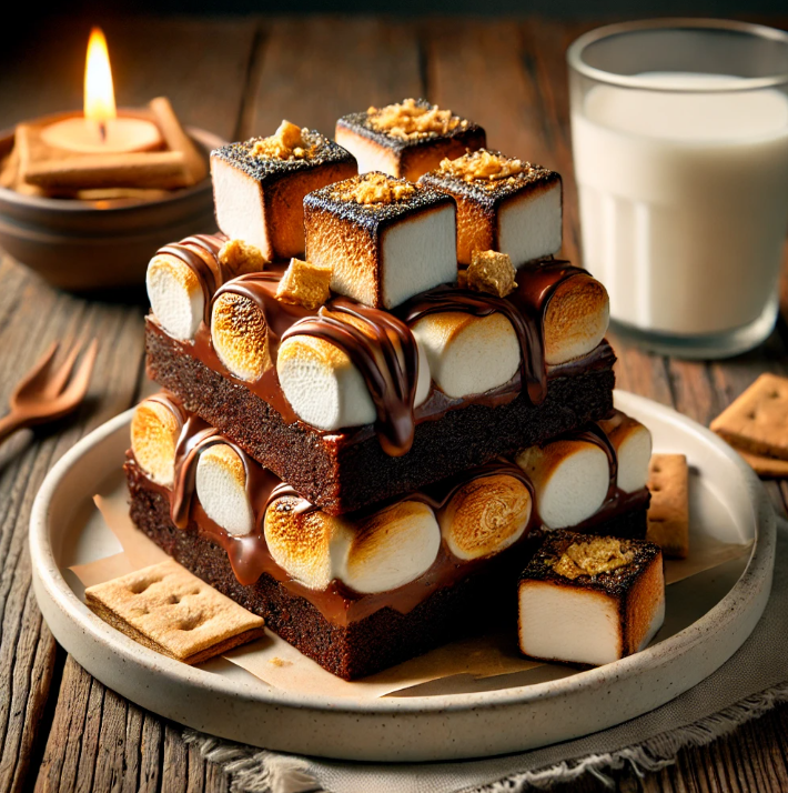 S'mores brownies 