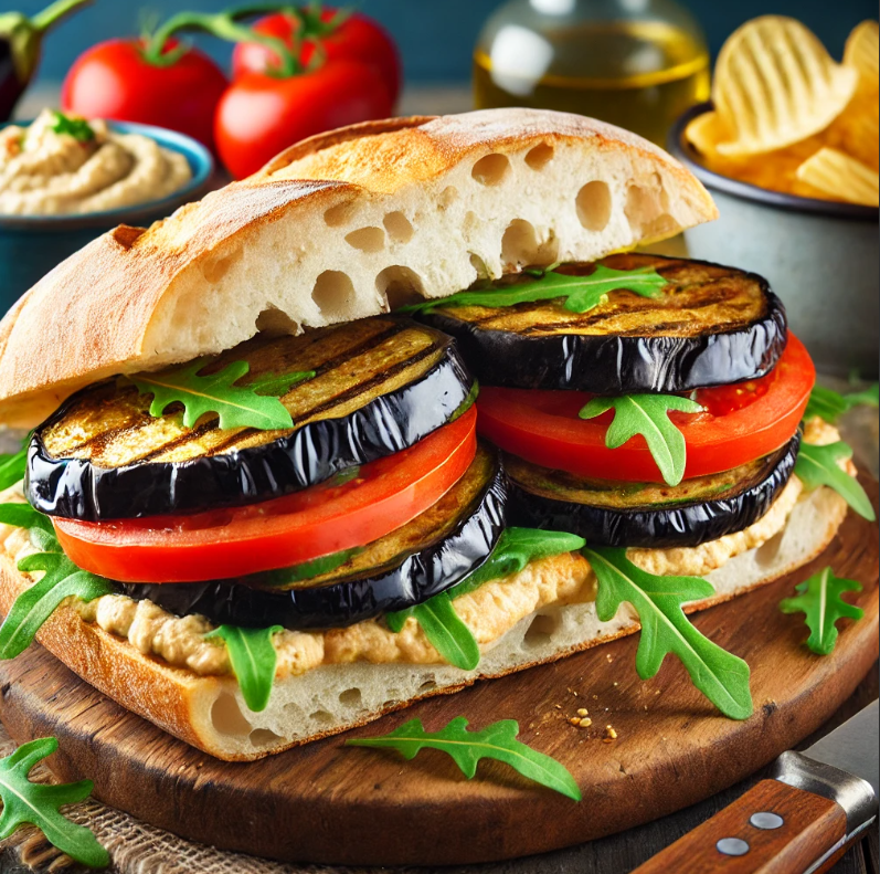 Eggplant Sandwich