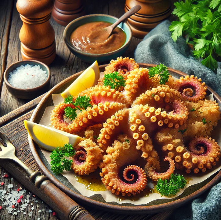 Fried Octopus