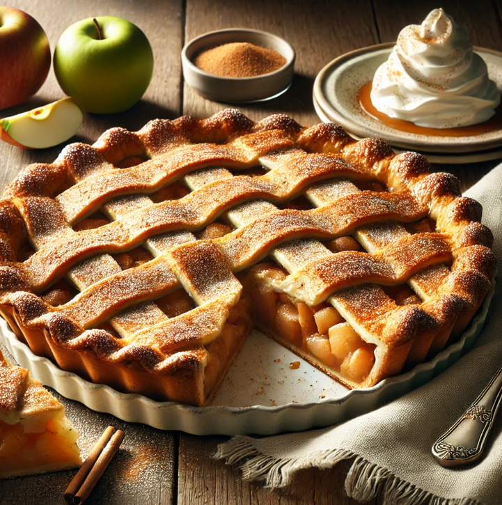 Sour Cream Apple Pie