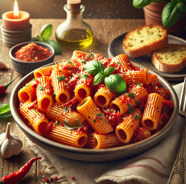 Spicy Rigatoni