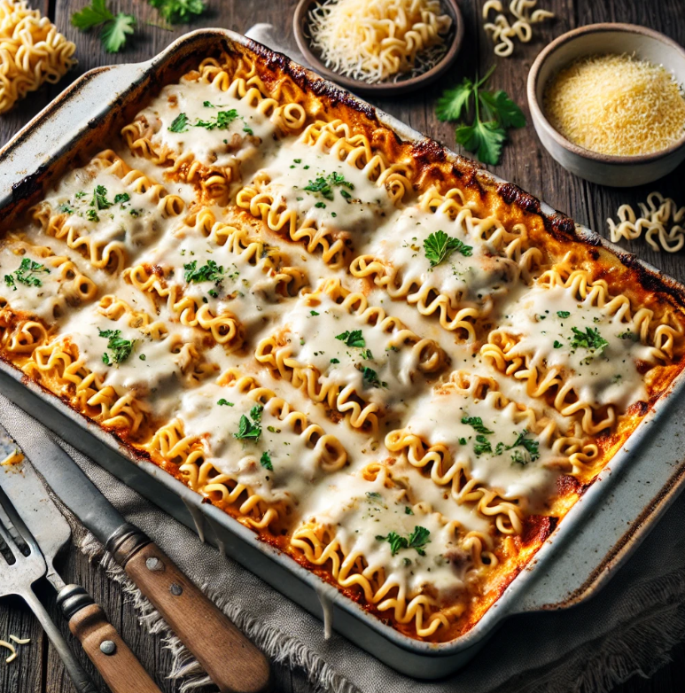 Ramen lasagna