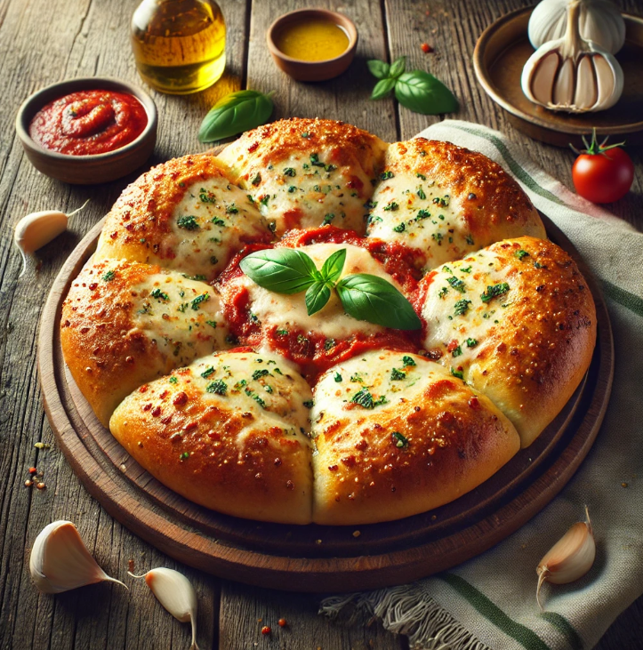 Garlic Bread Pizza