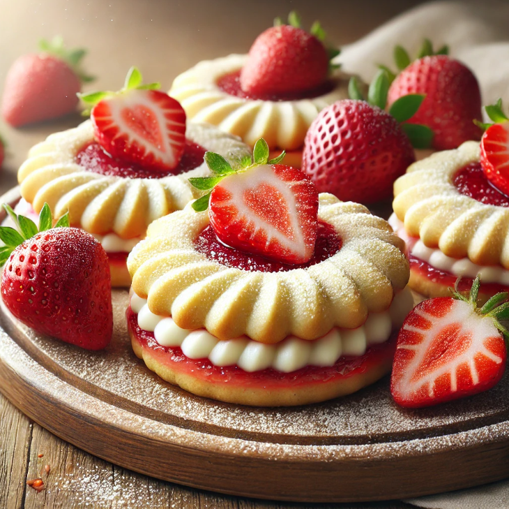 Strawberry Cheesecake Cookies