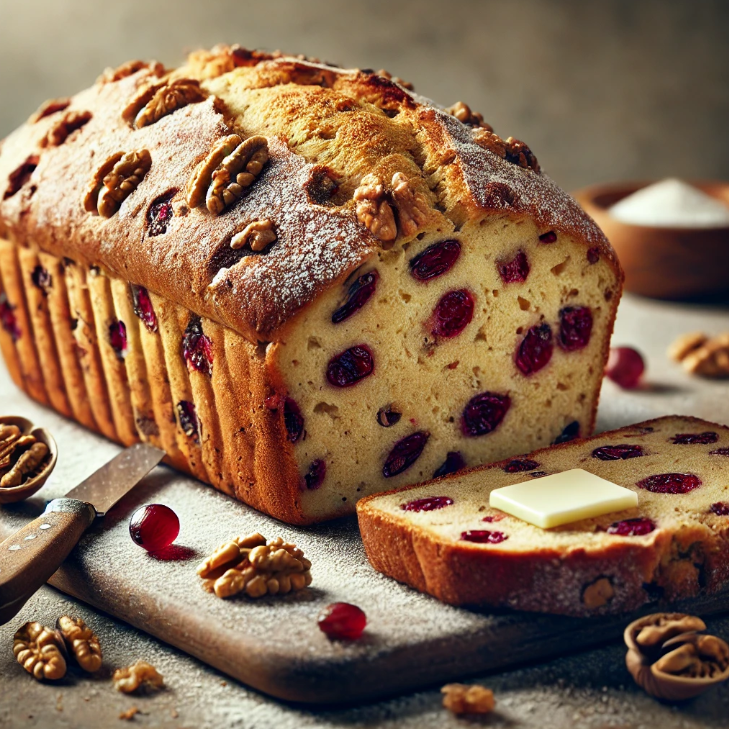 cranberry walnut bread